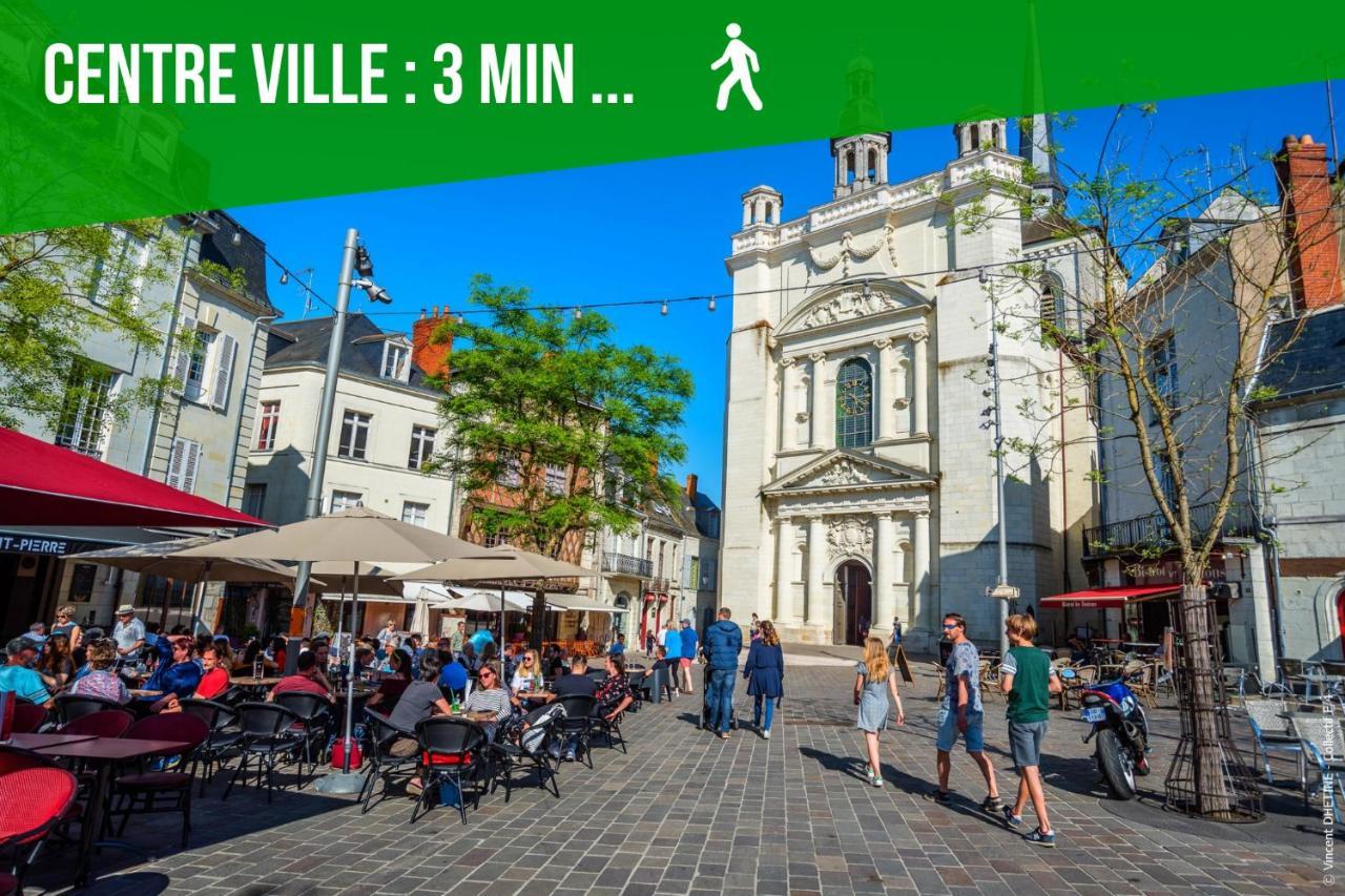 Apartamento Le Petit Cendriere Saumur Exterior foto